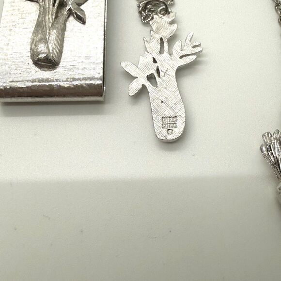 VTG Myers‑Suzio Signed Vegetable Set Necklaces Money Clip Peanut Keychain-Unisex - Picture 2 of 12